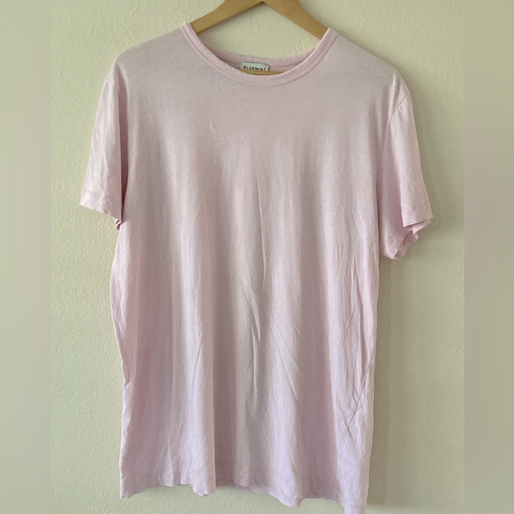 Bluemint RICCI Crew Neck Pima Cotton T-Shirt Size Large
